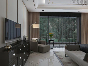 bedroom interior scene 04 3D Model