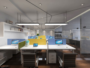 office interior scene 01 Modelo 3D