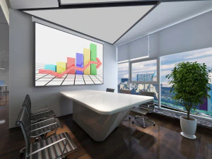 office interior scene 01 3D Model