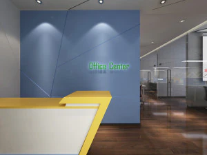 office interior scene 01 3D Model