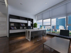 office interior scene 01 3D Model
