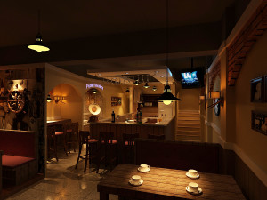 restaurant bar 3D Model