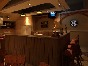 restaurant bar 3D Model