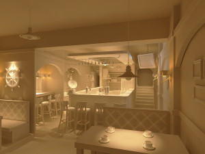 restaurant bar 3D Model