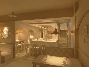 restaurant bar 3D Model