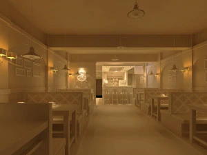 restaurant bar 3D Model