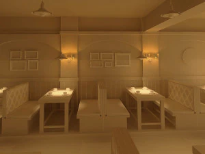 restaurant bar 3D Model