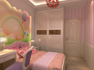 girls room 3D Model