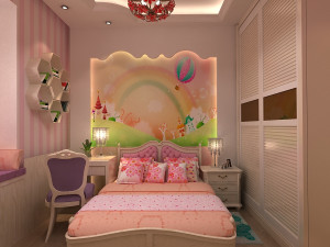 girls room 3D मॉडल