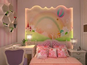 girls room 3D Model