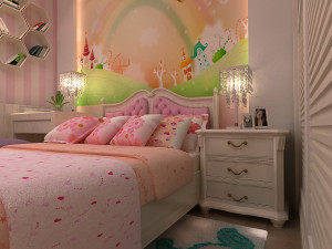 girls room 3D मॉडल