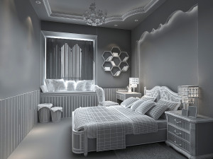girls room 3D मॉडल