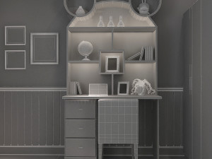 kids room 3D Model