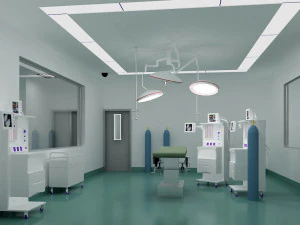 Operationssaal 3D Modell