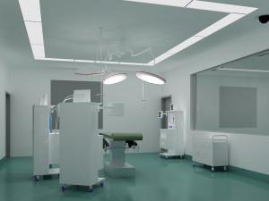 operation room Modelo 3D