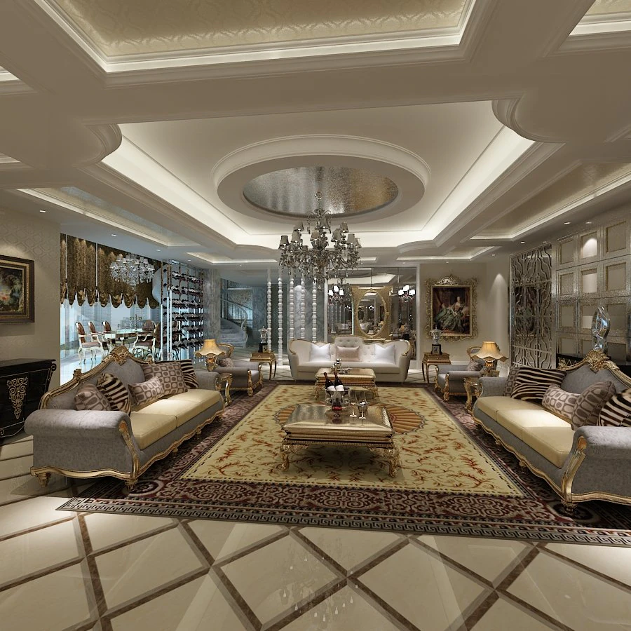 classical style interior 3D Model .c4d .max .obj .3ds .fbx .stl .blend 