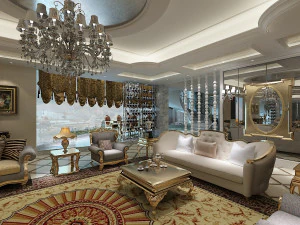 classical style interior 3D Model