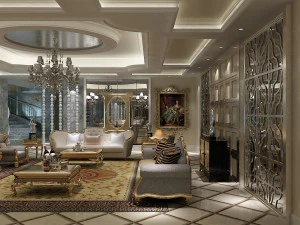 classical style interior 3D Model