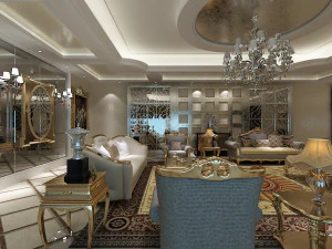 classical style interior 3D Model