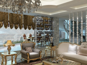 classical style interior 3D 모델