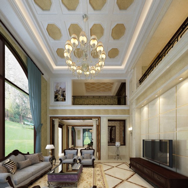 interior scene 3Dモデル .c4d .max .obj .3ds .fbx .stl .blend 
