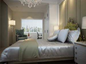 Schlafzimmer-Innenszene 05 3D Modell