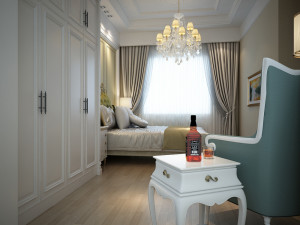 bedroom interior scene 05 3D Model