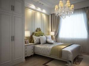bedroom interior scene 05 3D Model
