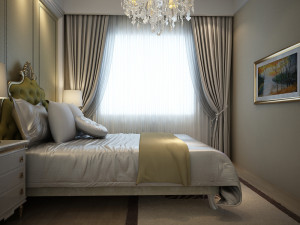 bedroom interior scene 05 3D Model