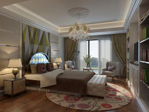 scena dell'interno della camera da letto 06 Modello 3D