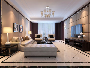 living room scene 17 Modelo 3D