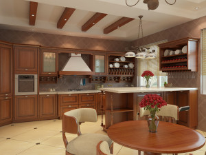 kitchen interior Modelo 3D