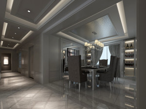 modern living room 3D Model