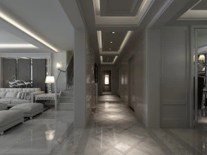 modern living room 3D Model
