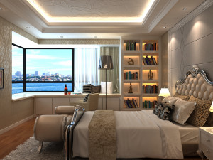 bedroom interior 01 Modelo 3D