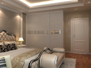 bedroom interior 01 3D Model