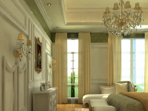 interior del dormitorio 03 Modelo 3D