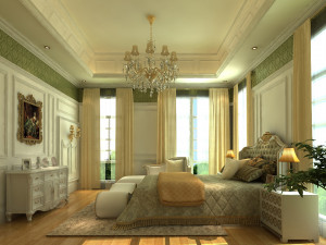 bedroom interior 03 3D 模型