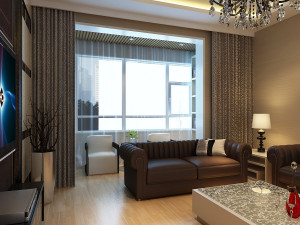 living dining room scene 3D Model