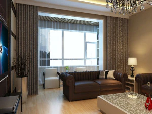 living dining room scene 3D Model