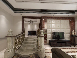 living room 03 3D Model