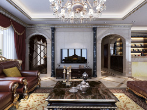 luxury living room 3D Модель