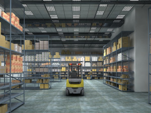 warehouse interior 3D Model