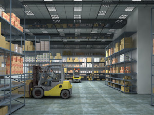 warehouse interior 3D Model