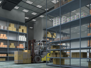 warehouse interior 3D Model