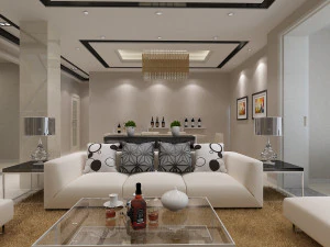 modern interior 3D Model