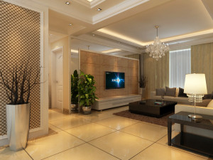 modern living room Modelo 3D