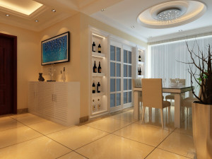modern living room 3D Model