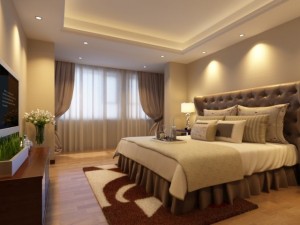 bedroom or hotel room 02 3D Model