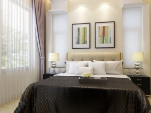 bedroom or hotel room 03 3D Model